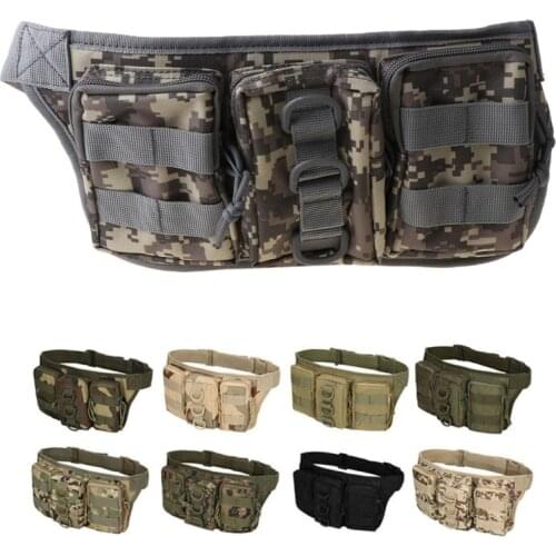 Outdoor Tactical Bag Utility Tactical Waist Pack Pouch Military Camping Hiking Bag Belt Backpack