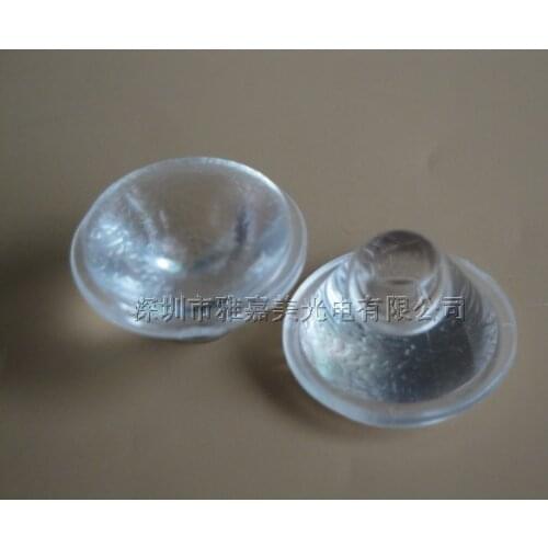 Power led lens 20mm 50 degrees ripple surface lens, 1W 3W lens Reflector,LED Optical lens