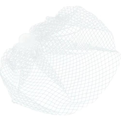 Vintage Elegant Lady Bridal Net Birdcage Veils Black Mesh Headdress Hairpin Big Accessories Dot Veil Hair Face Polka Fascin S0U1