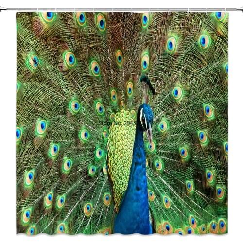 3D Print Shower Curtains Animal Elephant Curtains for Bathroom Decor Customized Size Image Bath Curtain Wholesale