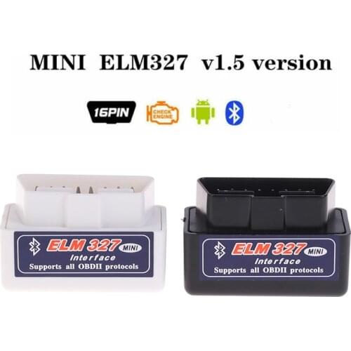 1Pc ELM327 V1.5 Bluetooth OBDII Car Diagnostic Tool OBD Interface Scanner Car Diagnostic Tool Code Reader For Android Windows