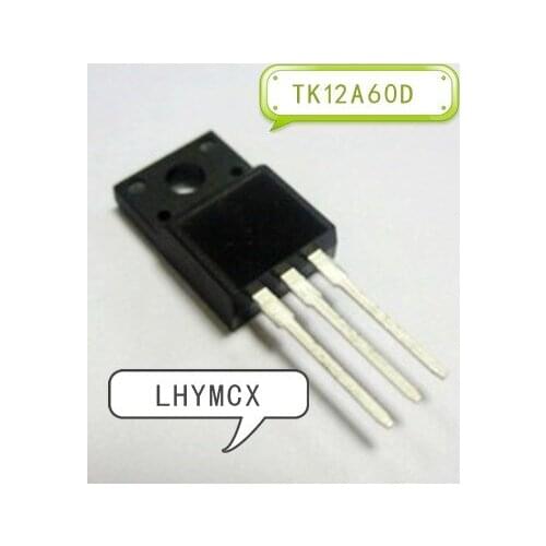 10pcs/lot TK12A60D K12A60D tk12a60U K12A60U TO-220F