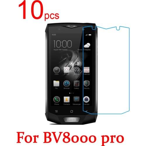 10pcs Ultra Clear/Matte/Nano anti-Explosion LCD Screen Protector Film Cover For Blackview BV8000 pro Protective Film + Cloth