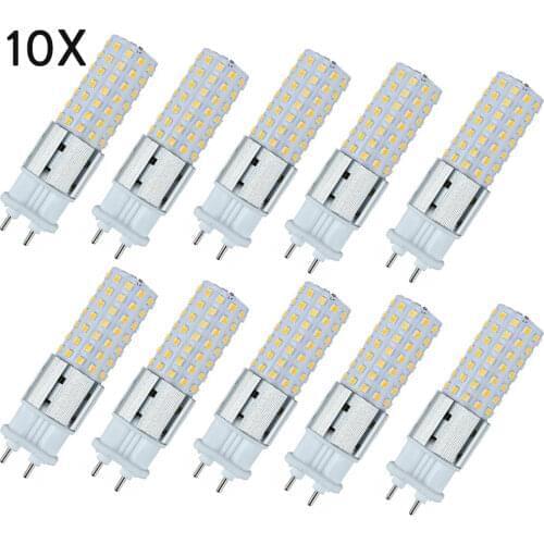 10X G12 LED Light Bulbs 15W LED 96LEDs Bulb 150W Incandescent Replacement Lights LED Corn Light Bulb for Street 110V 220V