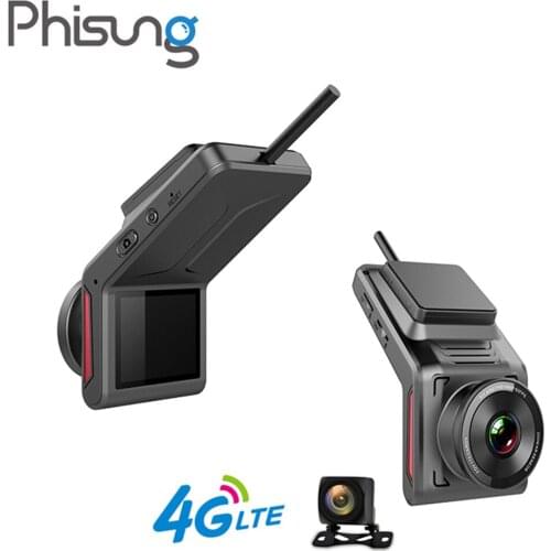 Rearview Mirror Tachograph Reverse Phisung K18 FHD 1080P 4G WiFi Car DVR GPS Logger Dashcam with Rearview Camera