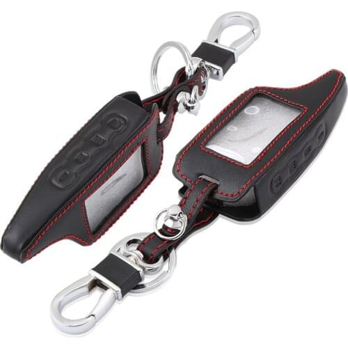 Magicar 3/5/6 Leather Case Cover For Scher-khan Magicar 3/5/6 Alarm Remote Scher khan Magicar 3/5/6 Case Keychain Cover