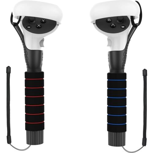 Dual Handles Gamepad for Oculus Quest 2/1/ Rift S Controllers Controllers Playing Beat Saber Game