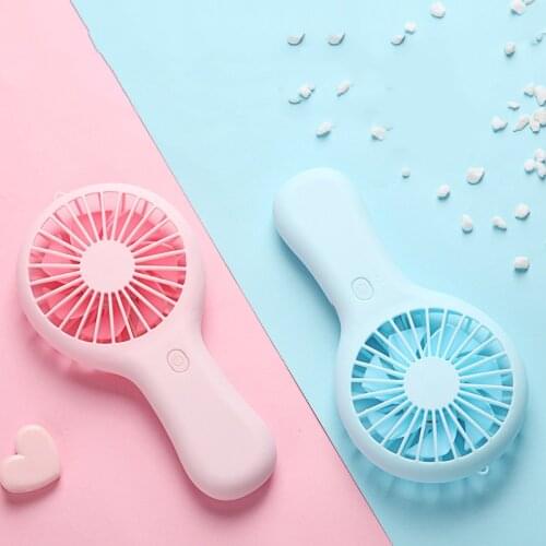 USB Mini Wind Power Handheld Fan Ultra-quiet And Convenient Fan High Quality Portable Student Office Cute Small Cooling Fans #4