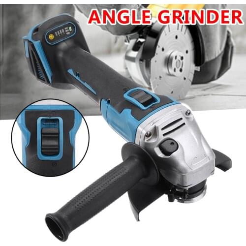 Multi-function 800W 18V Adjustable-speed Polisher 125mm Brushless Angle Grinder Power Tools Polishing Machine Without Battery