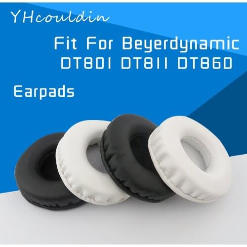YHcouldin Earpads For Beyerdynamic DT801 DT811 DT860 Headphone Accessaries Replacement Leather