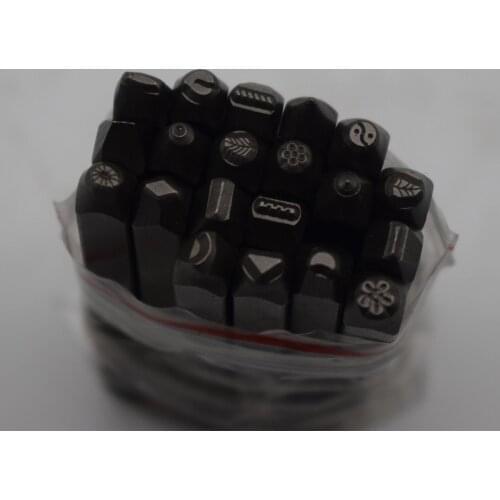 Steel Design Stamp Punch 20pcs Steel Floral Jewelry Punch jewellery mold