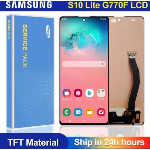 100% tested Display for Samsung S10 lite LCD Touch Screen Digitizer Assembly SM-G770F/DS SM-G770F Replacment Repair Parts