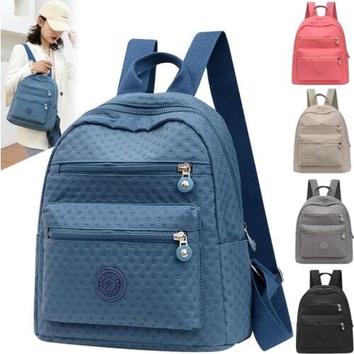 2021 Preppy Backpack Women Waterproof Candy Colors Backpacks Fancy High School Bags for Teenage Girl Cute Travel Rucksack