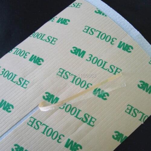 3M 9495LE 300LSE Clear Double Sided Adhesive Tape For Repairing 1.5mm*100mm 10sheets*50pcs