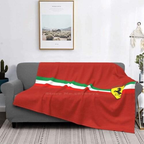 Charles Leclerc -Ferrari 2020 Top Quality Comfortable Bed Sofa Soft Blanket Leclerc Leclerc 2020 2020 Leclerc Scuderia F 1