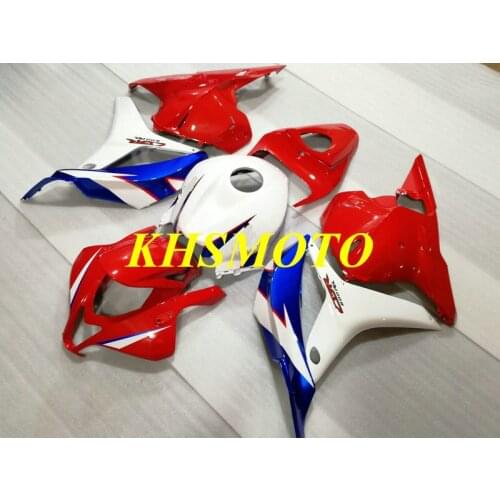 Injection mold Fairing kit for CBR600RR F5 09 10 11 12 CBR 600RR 2009 2010 2012 ABS Red white Fairings set+gifts HF21