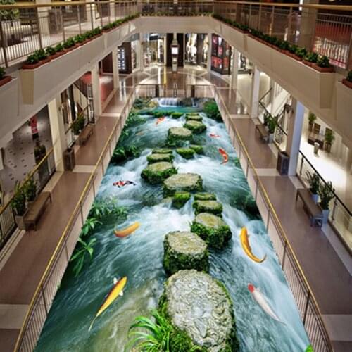 Creative Corridor Aisle Carpet HD 3D Thrilling Hallway Stairs Carpets for Living Room Bedroom Area Rugs Kitchen Anti-Slip Mats