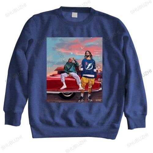 Men streetwear sweatshirt J Cole Kendrick Lamar Great Rappers Rap Music shubuzhi brand winter hoodie for boys drop shipping