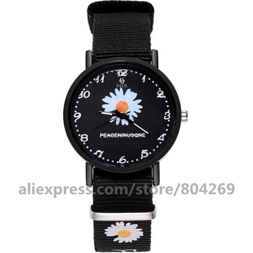 Wholesale New Fashion Designs Women Wrist Watch Mens Brand New Luminous Watches Nylon Straps Quartz Watches
