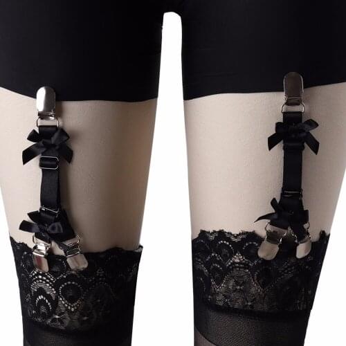 Handmade rave wear wedding garters 90s fetish body harness lingerie bondage body cage stockings suspender belt P0125