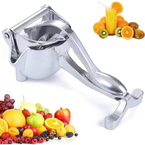 Manual Juice Squeezer Aluminum Alloy Hand Pressure Juicer Pomegranate Orange Lemon Sugar Cane Juice Kitchen Fruit Tool