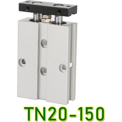 TDA20-150 Bore 20mm Stroke 150mm Double Acting Pneumatic cylinder-- TN/TDA Double Shaft Cylinder Series