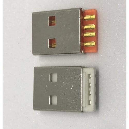 100 PCS a lot USB 2.0 Type A Male jack socket connector USB 2.0 A Male Plug