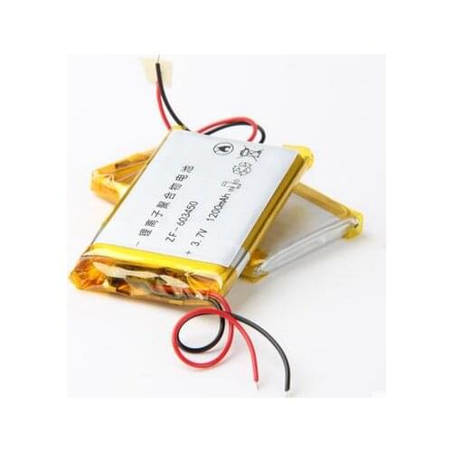3.7 V lithium 603450 603450P 3.7V with protection board , used for bluetooth MP3,MP4 lithium battery