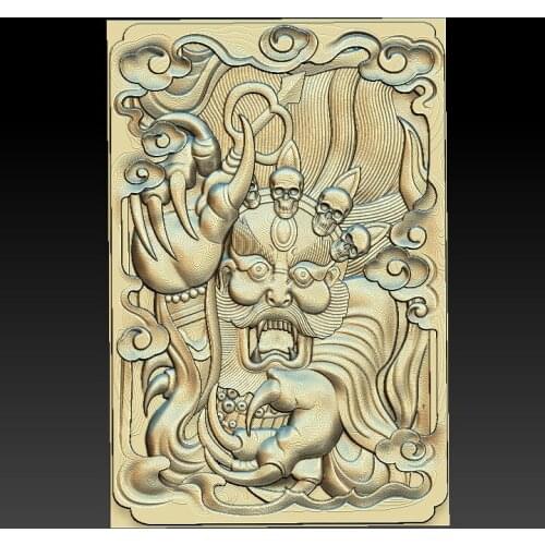 The Buddha 3d STL relief digital file -(68) STL Model for CNC Router Aspire Artcam 3D Printer Carving Engraver Bas Relief