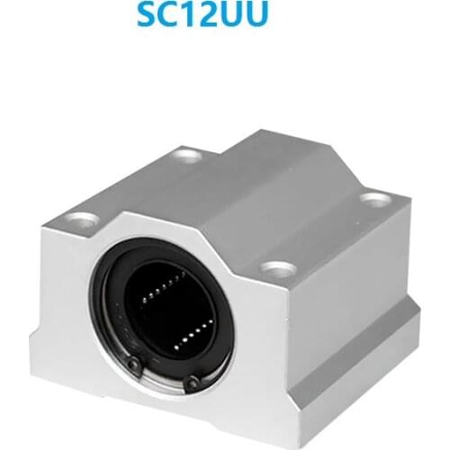 50pcs/lot SC12UU SCS12UU SMA12UU 12 mm linear case linear Linear block For linear shaft