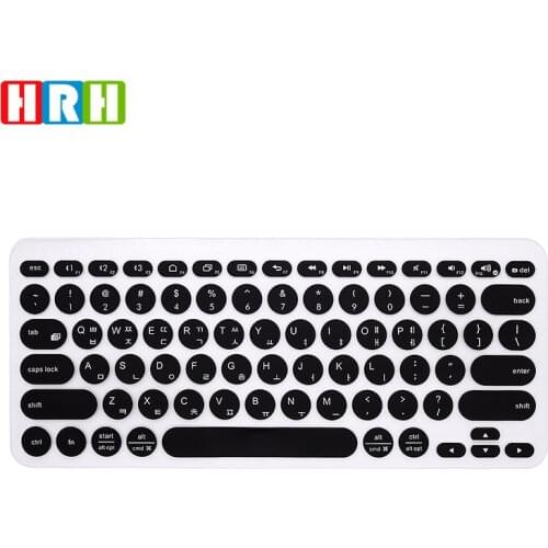 HRH Korean language Keyboard Covers Keypad Laptop Skin custom made Protector Protective Film For Logitech K380