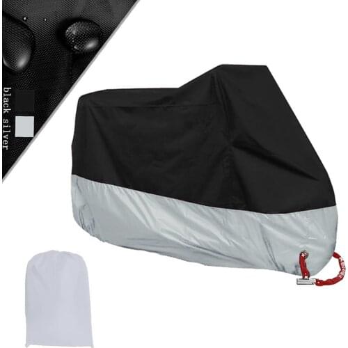 Motorcycle Cover Outdoor UV Protector Bicycle Dustproof Motorcycle Raincoat for Waterproof Dust-Proof Sun protection M-4X