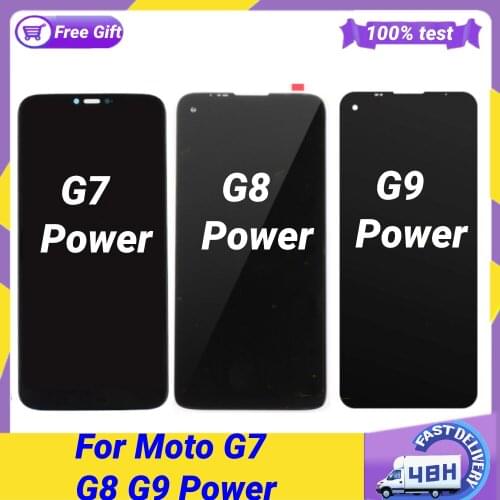 For Moto G7 G8 G9 Power LCD Display Screen For Motorola Moto G7power G8power G9powerDisplay LCD Screen Touch Digitizer Assembly