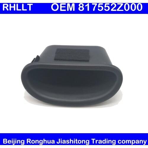 For hyundai tucson IX IX35 rear tailgate hand tail door handle close door box cover black cover handle box 817552Z000