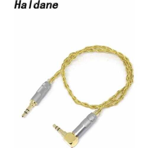 Free Shipping Haldane Audio Jack 3.5mm Aux Cable Male to Male Aux Cable 3.5mm Jack Audio Cable auxiliar for Car Headphone MP3/4