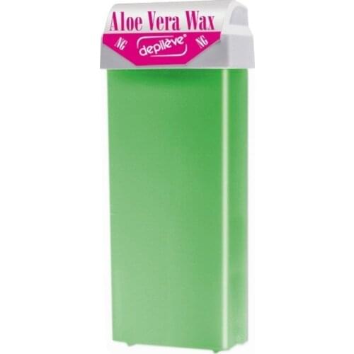 DEPILEVE Depil Roll-On Aloe Vera Wax Cartridge 100 Ml- 10 Pieces 'Original Product' Waxing, body Care, Hair Removal,Jar,Big Size