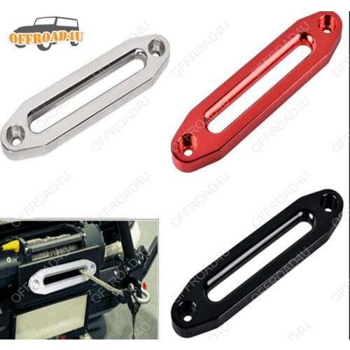 Winch Fairlead 12000lbs Winch Synthetic/Dyneema Rope Aluminium Winch Hawse Fairlead Winch Cable Fairlead 8000lbs to 15000lbs 4x4