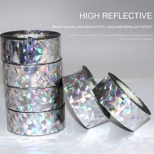 NEW Non-toxic Repeller Ribbon Tapes Garden Pest Control Fox Pigeons Bird Repellent Anti-bird Ribbons 1pc