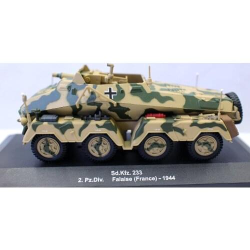 NEW Altaya 1/43 Scale Sd. kfz. 233 2.Pz.Div. Falaise France 1944 Tank Diecast for collection gift