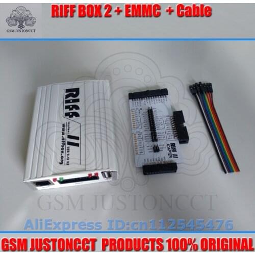Riff Box - Best Jtag For HTC,SAMSUNG,Huawei Unlock&Flash&Repair With 2 pcs flat cables All 5+ Feedback+ Fast shipping