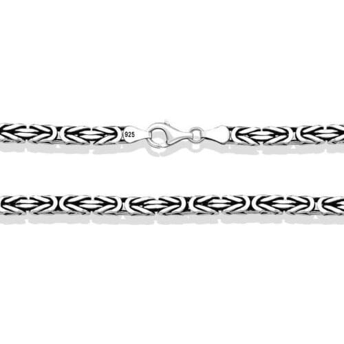 Silver King Chain-6mm Square