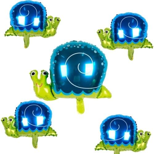 1 Set Animal Insect Frog Snail Aluminum Foil Balloon Summer Theme Party Birthday Event Decoration Air Globos Baby Shower Decors