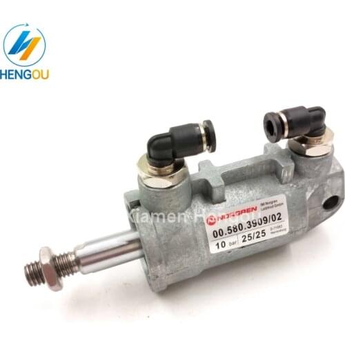 2 Pieces High Quality 00.580.3909 D25 H25 Heidelberg Pneumatic Cylinder for SM52 SM74 SM102 Machine