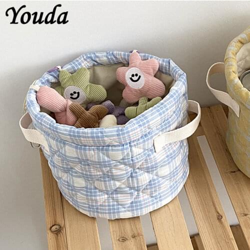 Youda Desktop Storage Basket Sundries Underwear Toy Storage Box Cosmetic Book Organizer Stationery Container Laundry Basket New