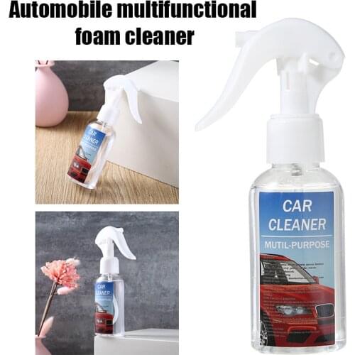 1pc Home Cleaning All-Purpose Cleaner NEW Multi-functional Car Interior Agent Auto Car Cleaning Agent 100ml Cleaner