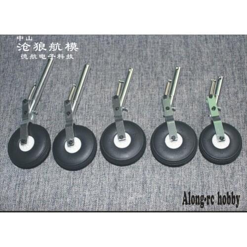 Free shipping 2pcs kneeling landing gear worm shock damping tripod 110 -150 mm suitable for RC MODEL aircraft RC PLANE DIY PLANE
