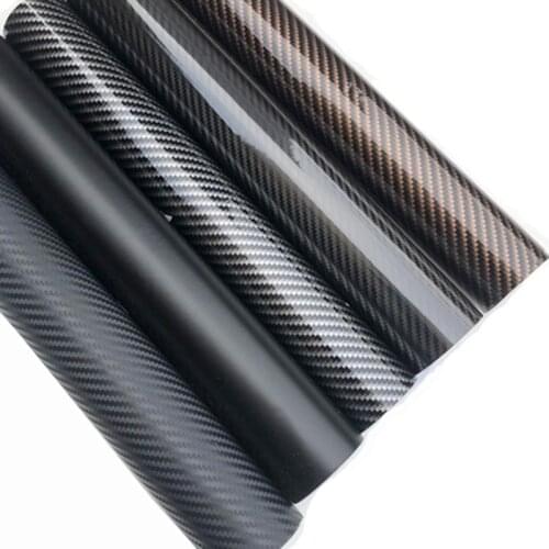 5meters 3D 4D 5D 6D Carbon Fiber Vinyl Wrap Covering Film Motorcycle Auto Wrapping Foil Cricut Air Wrap Car Stickers
