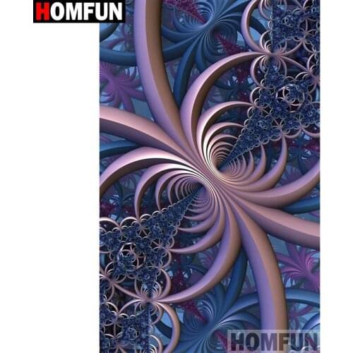 HOMFUN Full Square/Round Drill 5D DIY Diamond Painting "Flower pattern" 3D Embroidery Cross Stitch 5D Home Decor A15969