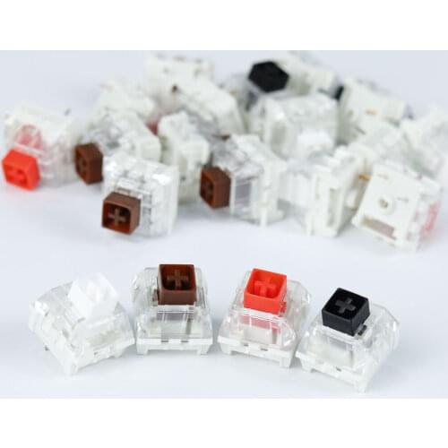 Kailh Box Switches Black Red Brown White RGB SMD Switches Dustproof Switch For Mechanical Gaming keyboard IP56 waterproof mx