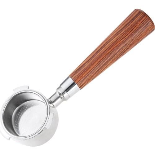 51mm Coffee Bottomless Portafilter Base Filter Holder Basket fits for EC680 EC685 Stainless Steel Espresso Machine Replace Part